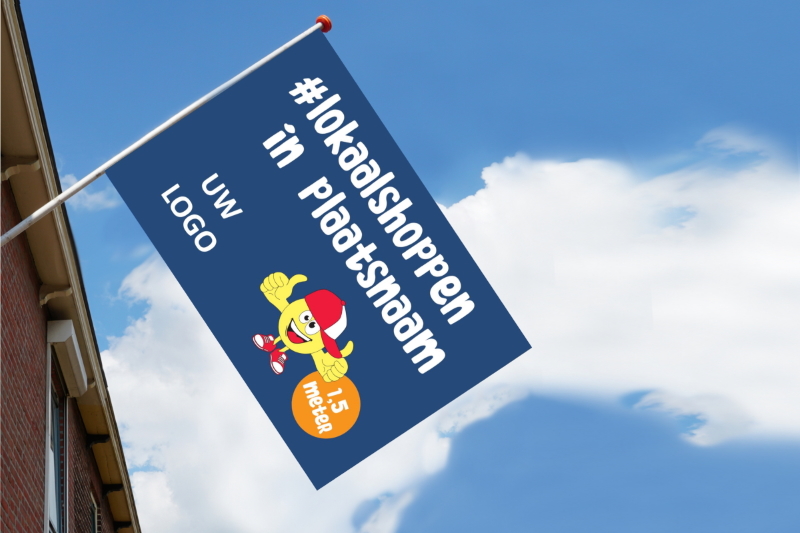Themavlag Zomer 2020 blauw