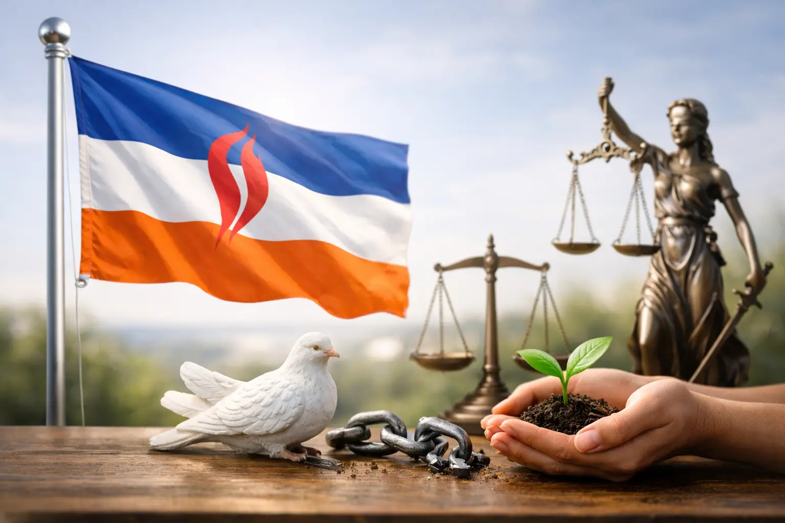 Vrijheidsvlag betekenis uitgelegd in 5 symbolen