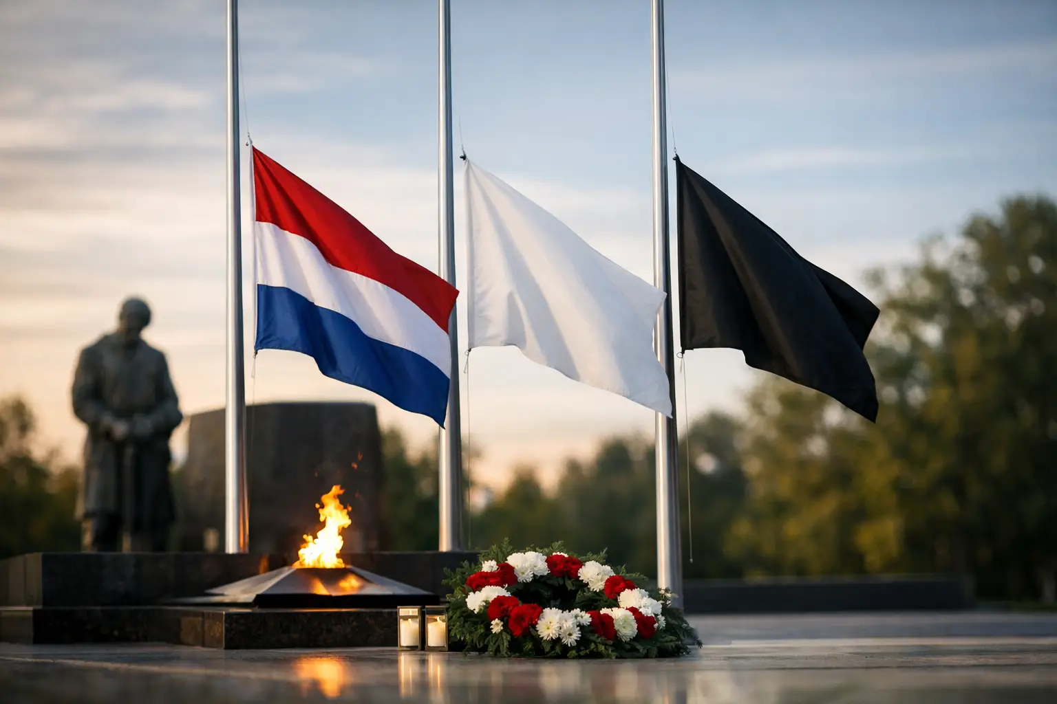 De beste vlaggen voor herdenkingsmomenten