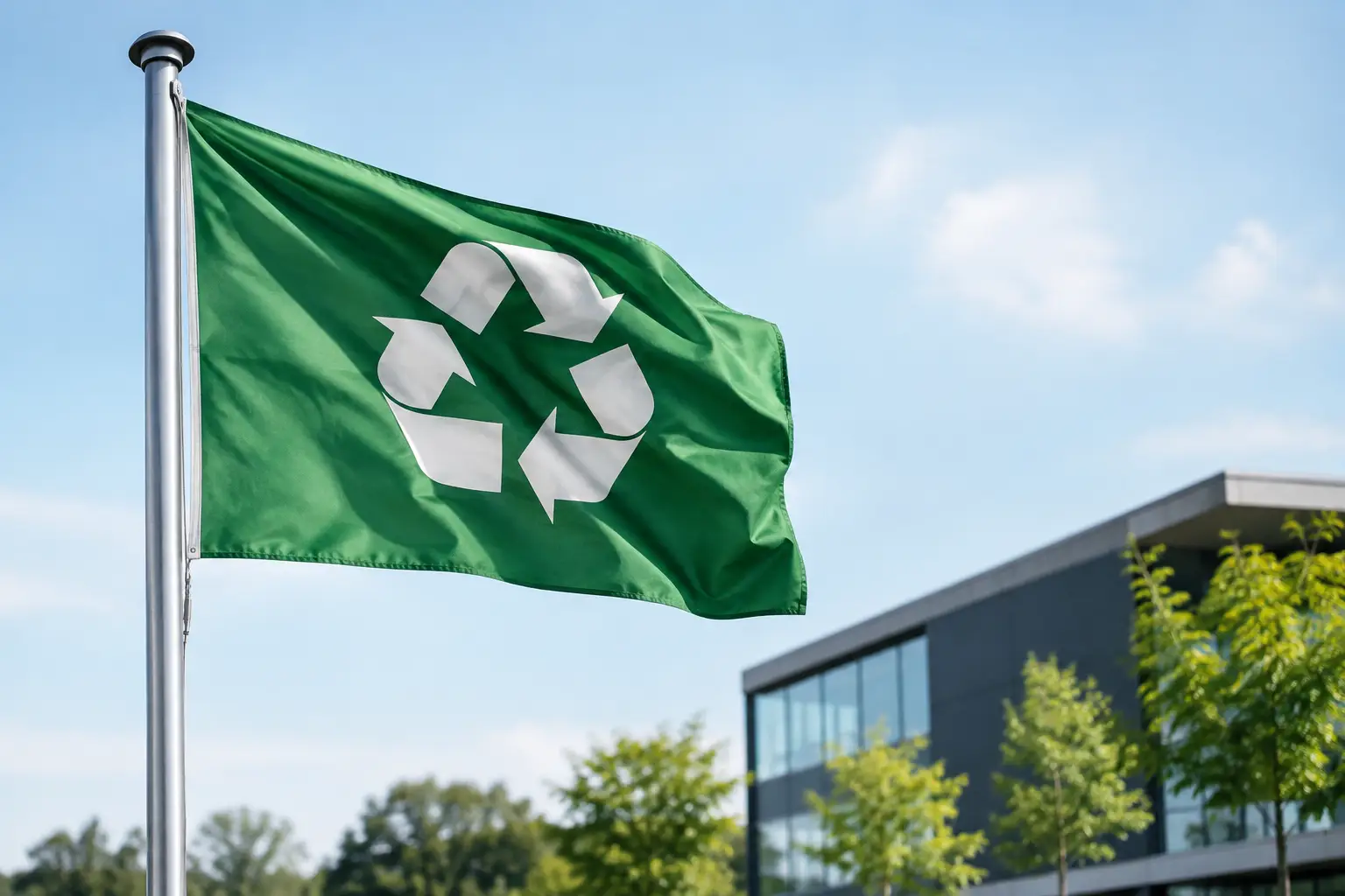Circulaire vlagproductie voor organisaties