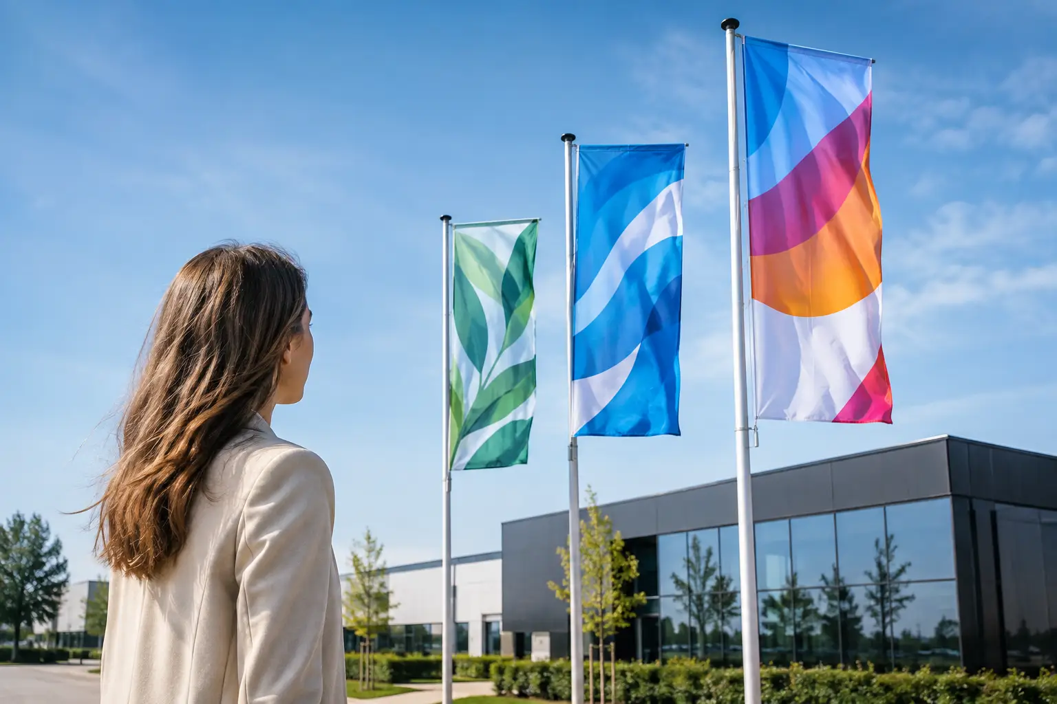 Maatwerkvlaggen bestellen voor meer zichtbaarheid